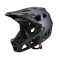 thumbnail image 3 of Casco de bicicleta Casco integral para andar en patineta Bicicleta de carretera Ciclismo Negro titanio L, 3 of 8