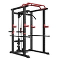 thumbnail image 1 of Multi-functional Power Cage,Home Adjustable Pullup Squat Rack 1000Lbs Capacity Comprehensive Fitness Barbell Rack, 1 of 5