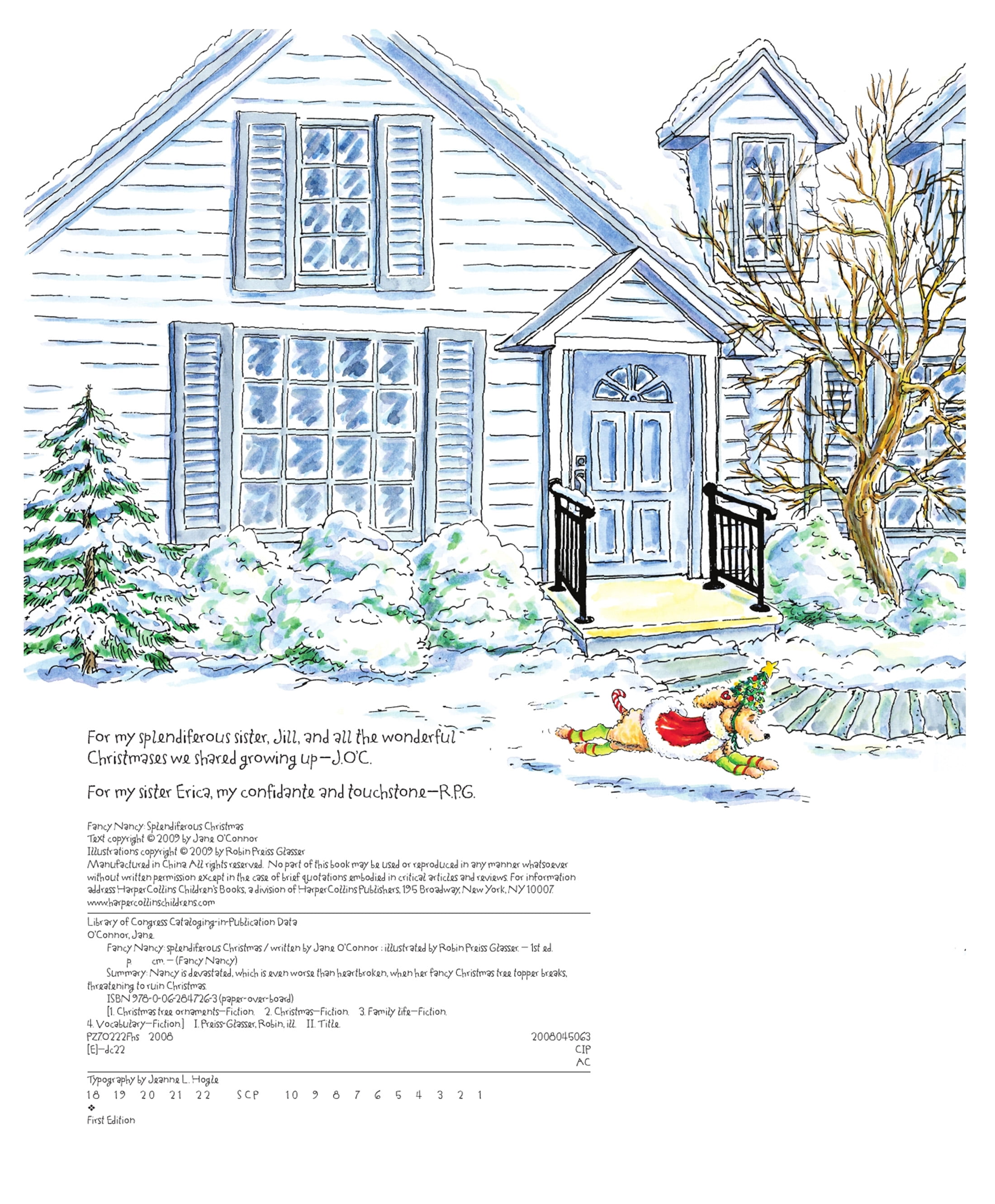 Seasonal: Fancy Nancy Splendiferous Christmas by Jane O'Connor, CMMI FANCY NANCY SPLENDIF