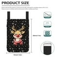thumbnail image 7 of COEQINE Christmas Deer Crutch Pouch Broken Foot Underarm Crutch Pouch Underarm Crutches Attachment Hanging Pouch Adjustable Crutch Accessory Carrier Christmas Crutch Decor, 7 of 7