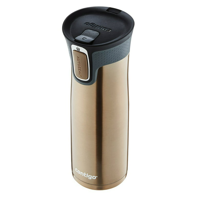 CONTIGO 2074778 Travel Mug Autoseal 20 oz Tumbler Latte BPA Free Latte