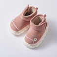 thumbnail image 2 of Generic Toddler Boys Girls Winter Plush Boots for Cold Weather Kids Cartoon Animal Warm Faux 𝐅𝐮𝐫 Shoes with Hook/Loop, 2 of 4