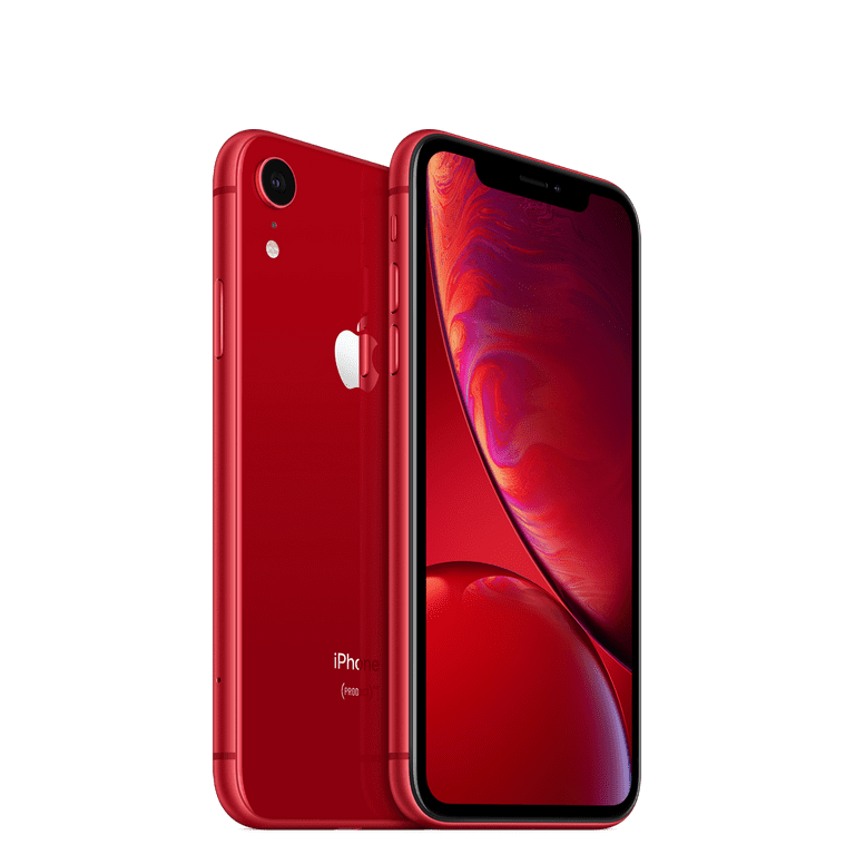 Used Apple XR 256GB Storage Fully Unlocked Red With AirPods TWS Style 1 Bundle Like New - Walmart.com