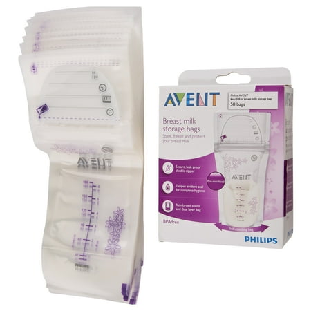 UPC: 0075020039644 | Phillips Avent Breastmilk Storage Bags 6 oz 50 Ct