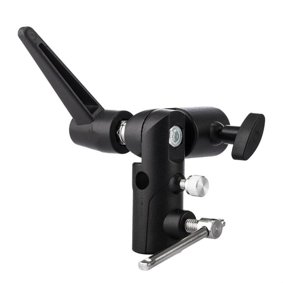Umbrella Holder Tripod Clip Bracket Photography Lighting Stand , Black, 15cm