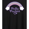thumbnail image 3 of Polly Pocket - Polly Pocket Rainbow Logo - Women's Oversized Graphic T-Shirt, 3 of 5