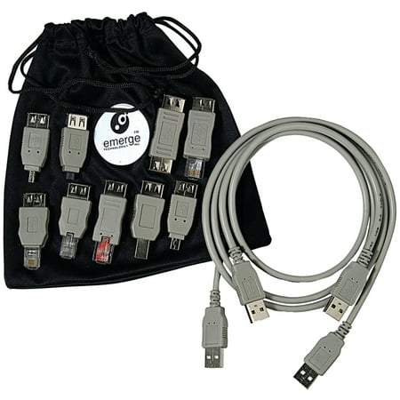 Retrak ETCABLEKIT6 USB 2.0 Universal Cable Adapter Kit