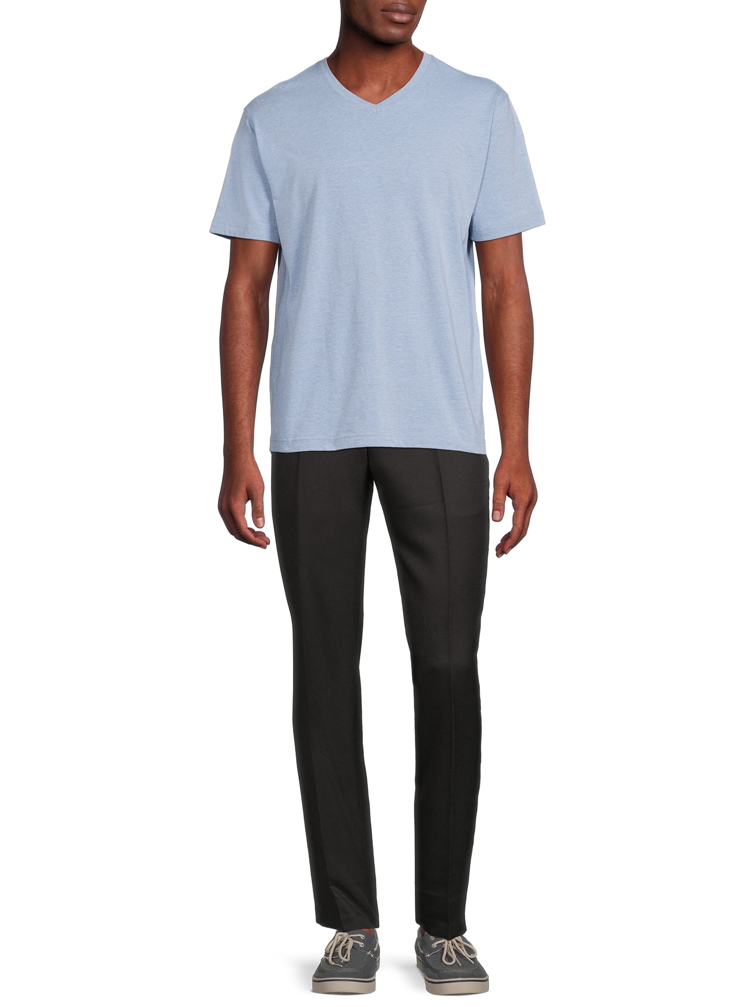 George Men’s V-Neck T-Shirt with Short Sleeves