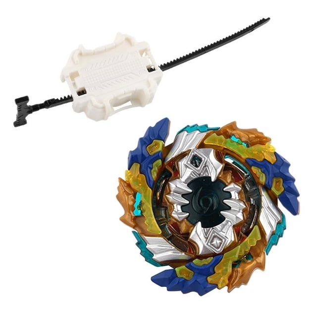 Juguete de Lanzamiento Lanzador de Cadena, Metálica 4D, , Burst Gyro para Niños, B-122 Geist 8 Ab Multicolor yotijar Juguete de peonza