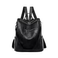 thumbnail image 2 of Backpacks for Women Fashion Bookbag Backpack for Women Simple Large Capacity Daypack Black One Size, 2 of 8