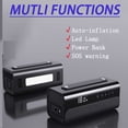 thumbnail image 4 of Gonfleur, Compresseur d'Air pour Pneus de Voiture, Compresseur d'Air Portable, Pompe à Air Portable pour Suv, Rv, Suv, Compresseur de Voiture, Pompe à Air Portable, Twirltide Qisuo Huiop, 4 of 6