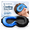 1-Black, variant on FSA HSA Eligible 3D Gel Cooling Sleep Mask: Cold Compress eye mask for Migraines, Weighted Blackout Eye Mask with Zero Pressure, Soothing Headache, Long Flights Travel, Nighttime & Stress Relief