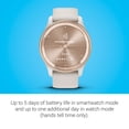 thumbnail image 4 of Smartwatch híbrido Garmin Vivomove Trend 40 mm marfil, 4 of 9
