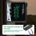 thumbnail image 2 of IP54 4*90° Portable Digital Inclinometer LCD Backlight Digital Protractor Slope Meter Digital Angle Ruler Single-side, 2 of 8