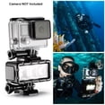 thumbnail image 6 of Opteka Goggles Scuba Diving Mask + Waterproof LED Flash Light for GoPro HERO4, HERO3, HERO2 Black, Silver, Session, SJ6000, SJ4000 and Similar Action Cameras, 6 of 8