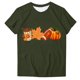 thumbnail image 1 of Camisetas de Manga Corta para las Mujeres, Lindo Pollo Granja Impresión Camiseta, Casual Mamá Tee Blusa Ligera, 1 of 1