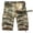 Khaki, variant on Mens Shorts Men'S Shorts Male Plaid Camouflage Multi Pocket Zipper Buckle Cargo Pants Outdoor Shorts Tooling Shorts Shorts Men Army Green L