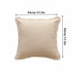 thumbnail image 3 of Knitted Decorative Cushion Cover | Multicolor Pillowcase | Nylon Spandex Material | 45x45x6cm | Soft Removable Printed Sofa Bedroom Accent Pillow Protector | Durable, Easy-Clean | 1 Piece, 3 of 6