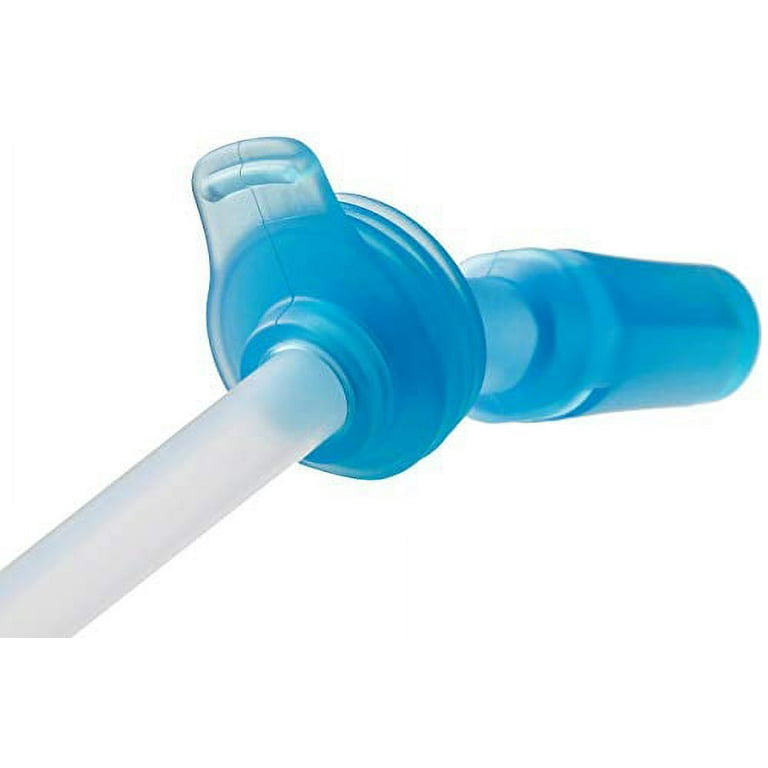 CamelBak Eddy Kids Bottle Accessory 2 Bite Valves/2 Straws, Ice Blue 