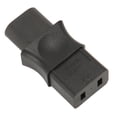 thumbnail image 1 of Adaptador IEC320 C8 a IEC320 C9, convertidor C8 macho a C9 hembra, enchufe de conversión de energía AC 250V 6A 1500W, 1 of 1