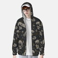 thumbnail image 3 of Haiem Vintage Moon with Plants and Fox UPF 50+ Fishing Shirts for Men Long Sleeve UV Sun Protection Hoodie Non-Mask Outdoor Hiking Shirts, 3 of 8