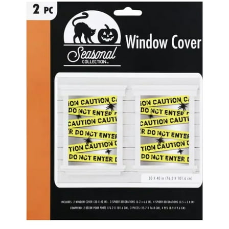 30" x 60" Enter if You Dare Halloween Door Cover w/ Skeleton Hands