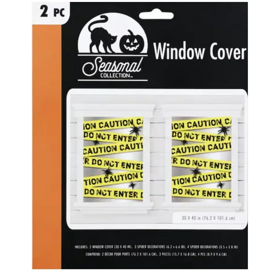 30" x 60" Enter if You Dare Halloween Door Cover w/ Skeleton Hands