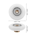 thumbnail image 2 of LITINKIMI 4Pcs Sliding Door Rollers Replacement Copper Shower Door Wheels for Smooth Sliding in Bathroom, 2 of 7