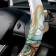thumbnail image 5 of Hippocampus 14.5 Inch Printing PVC Leather Auto Accessories Steering Wheel Covers Car Wheel Covers, 5 of 6
