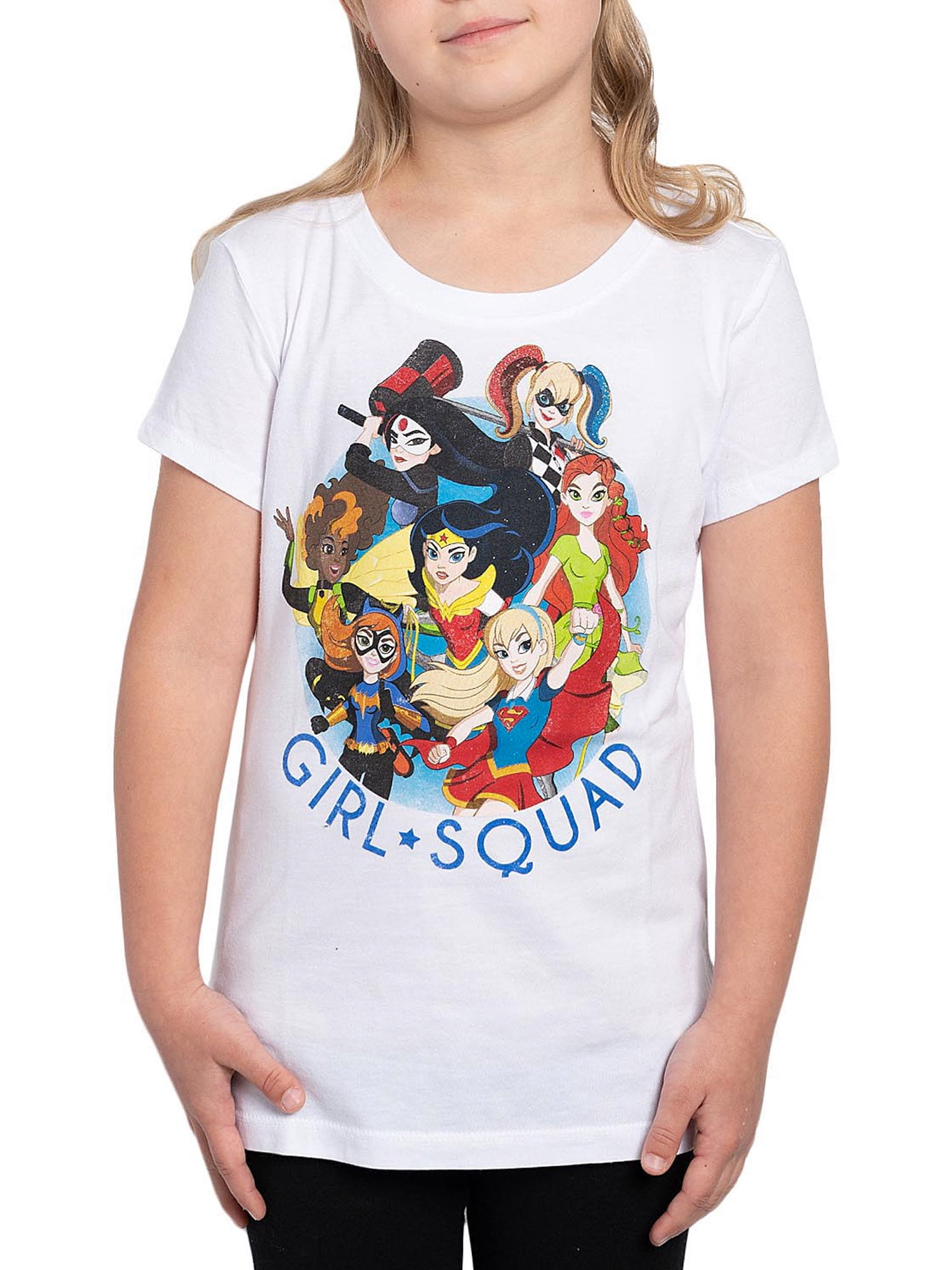 DC Comics Girls Squad Youth T-Shirt 