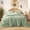 08-Aqua Gray 2, variant on U by Bedsure Tufted Boho Comforter Set, 2 Pieces Farmhouse Shabby Chic Embroidery Bed Set, Soft Jacquard Comforter for All Seasons,Twin,Aqua Gray