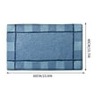 thumbnail image 3 of Grid Rug 16x24inch Entryway Rugs Washable Rug Non-Slip Kitchen Rug Indoor Door Mat, Throw Small Rugs for Laundry Room Bedroom Entrance, 3 of 6