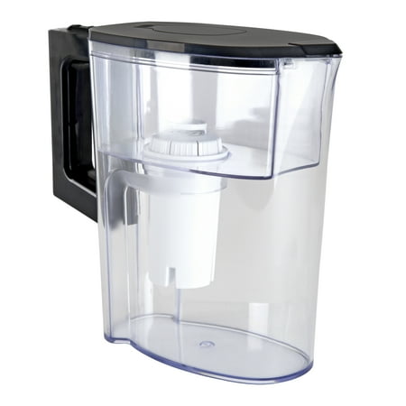 Vitapur VWP2566BL 6 Cup Water Filtration Black Pitcher