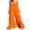 Orange, variant on Brilliant Plus Size Jumpsuit Womens One Piece Jumpsuit Fashion Women Casual Plus Size Loose Sling Boot Cut Pant Solid Rompers clearance clothes under $25.00
