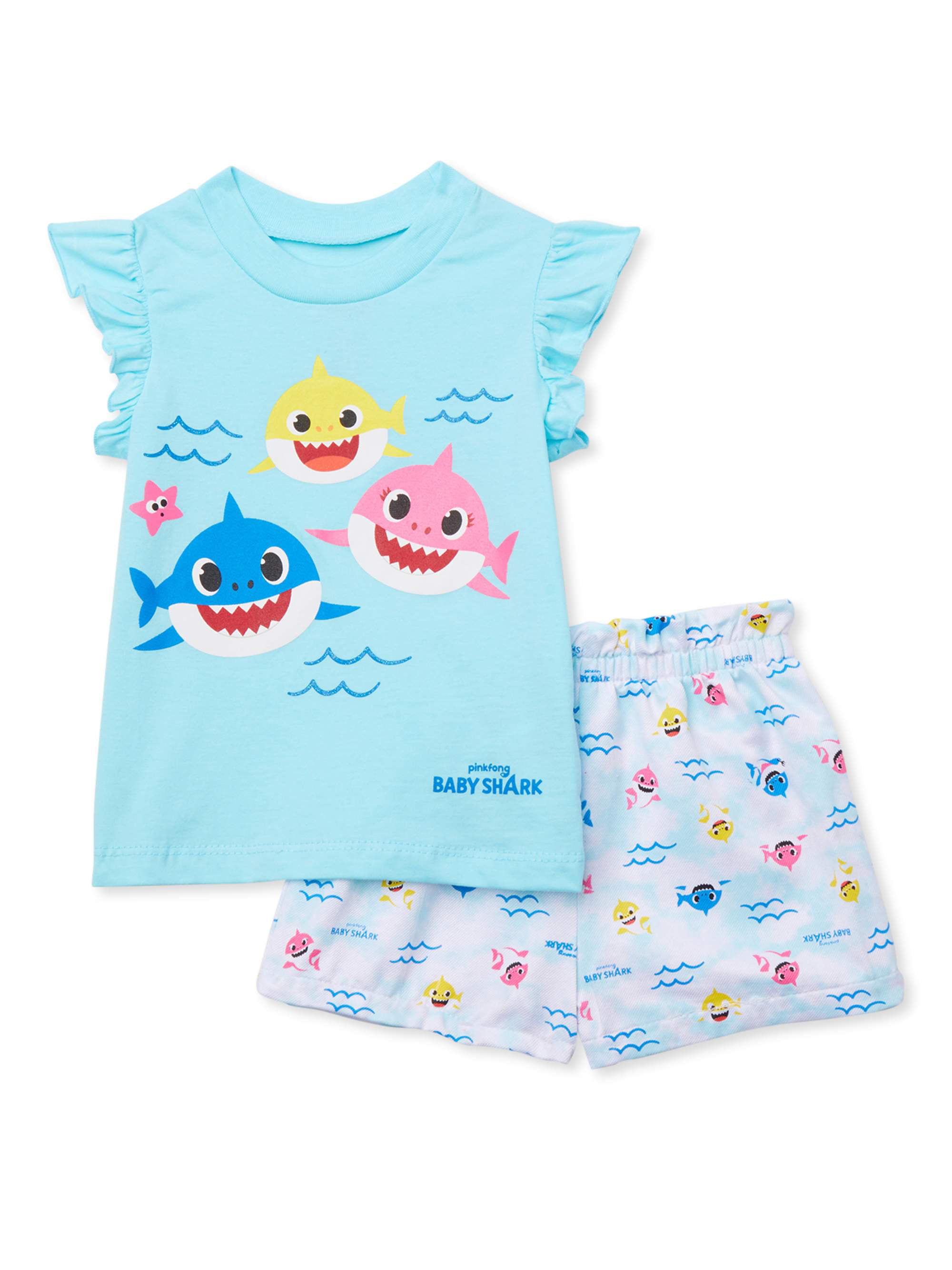 baby shark outfit for baby girl