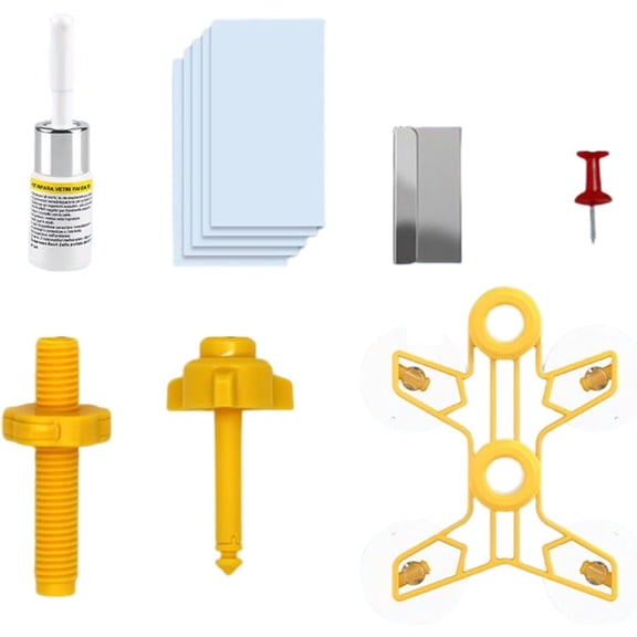 Windshield Crack Repair Kit, Quick Glass Fixing for Car Auto