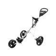 thumbnail image 4 of Carrito de golf de empuje y tracción Carrito de golf de tracción Carrito de golf portátil de 3 ruedas Fácil de transportar Equipo liviano Bolsa de Negro, 4 of 8