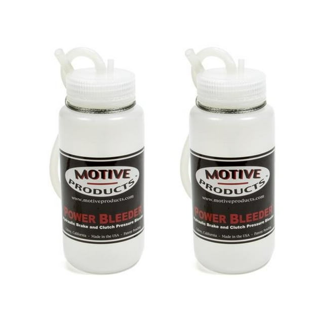 Motive Products Brake Fluid Catch Bottle Kit - 2 Bottle