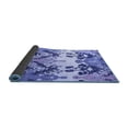 thumbnail image 2 of Ahgly Company Indoor Rectangle Abstract Blue Modern Area Rugs, 5' x 7', 2 of 4