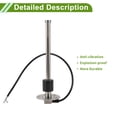 thumbnail image 5 of Unique Bargains 8.5" Fuel Sending Unit and Gauge Kit Boat Fuel Sending Unit Marine Fuel Sender Unit Metal 1 Set 0-190 Ohm, 5 of 6