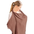 thumbnail image 2 of Toalla de algodón para ropa de lactancia fuera de casa, paño anti-luz, chal de gasa para ropa de lactancia, toalla de lactancia transpirable, 2 of 5