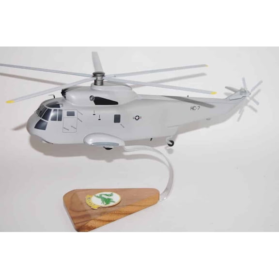 Sikorsky® HH-3A SEA KING™, HC-7 Seadevils, 16" Mahogany Scale Model