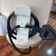 thumbnail image 4 of 2 uds organizador de cables Clips de gestión soporte de cable de línea enrollador de alambre (blanco) Likrtyny Libre de BPA, 4 of 8