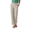 thumbnail image 2 of Kelon Women's Casual Pants, Womens Cotton Pants Wide Leg Dress Pants Women Business Casual High Waisted Work Trousers Pants with Pockets, 3XL, 2 of 8