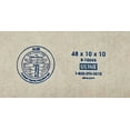 thumbnail image 2 of 48x10x10 (200 lb strength) | SINGLE CARDBOARD BOX | LONG, 2 of 4