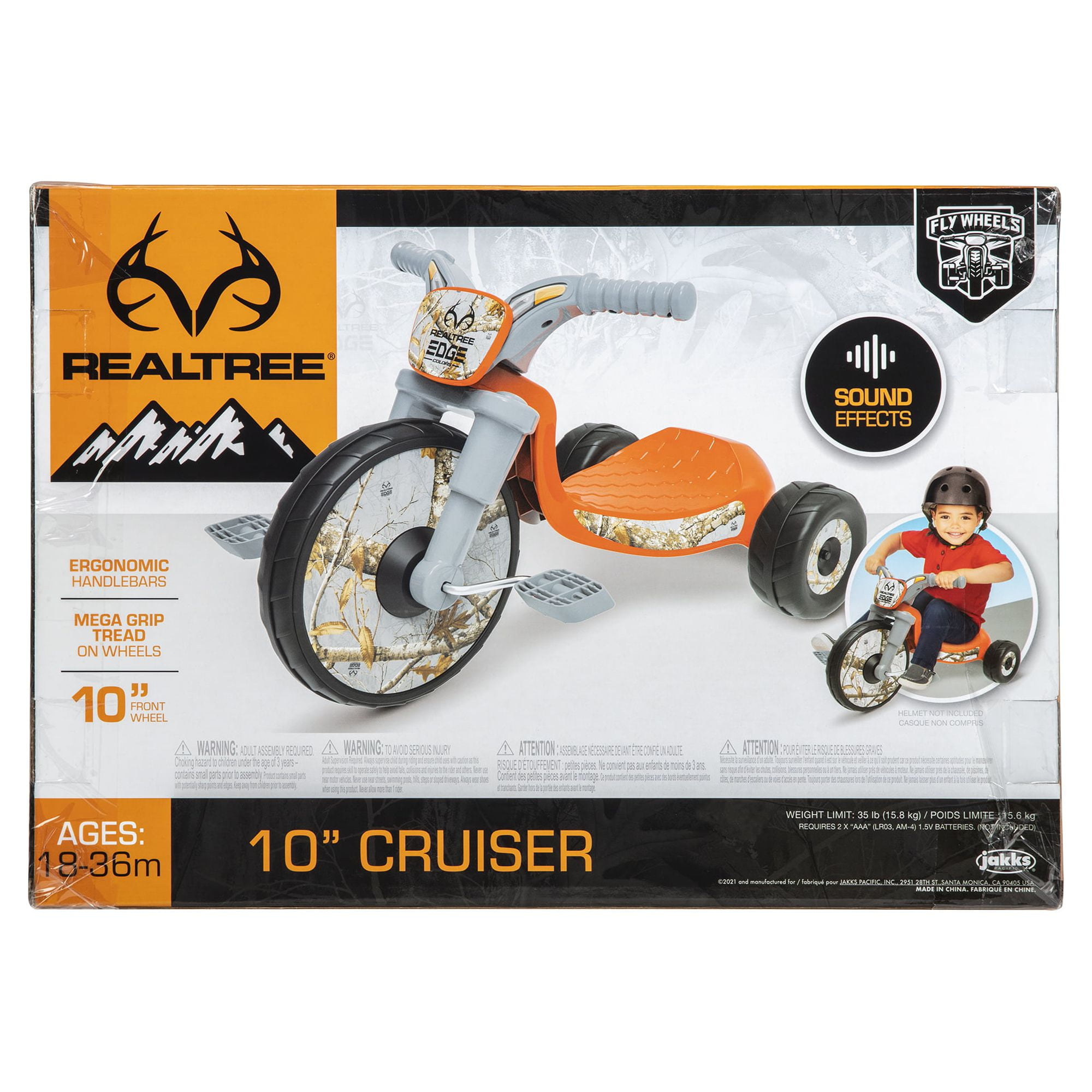 Realtree Junior Fly Wheels 10 inch Cruiser Tricycle