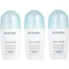 BIOTHERM Deo Pure Trio Antiperspirant Roll-On Alcohol Free -3x75ml-2.53oz