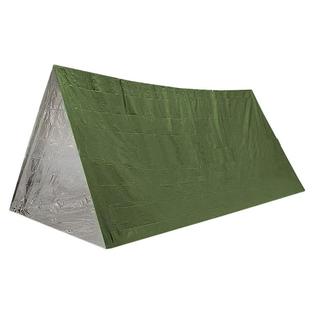 Tienda de Emergencia Persona Tubo Tienda Refugio Tienda Refugio de Emergencia Uso Como Engranaje Manta Espacio para Camping Senderismo