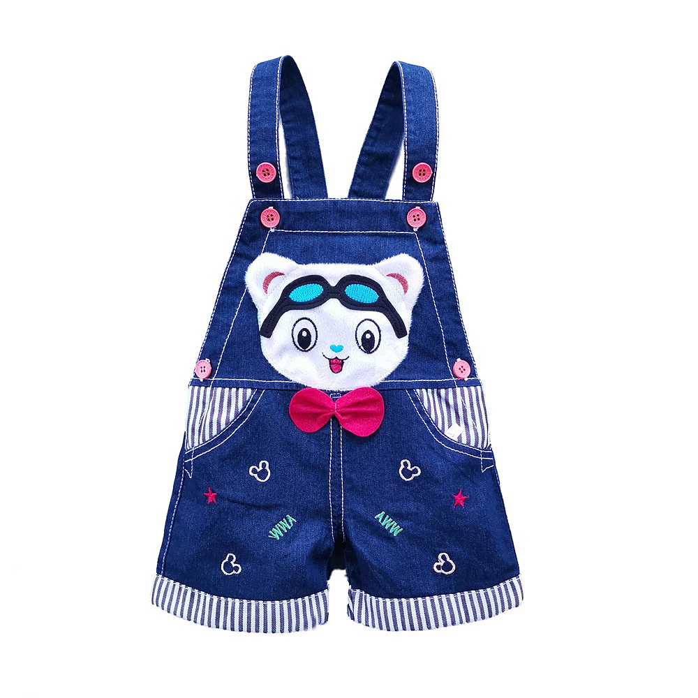 KIDSCOOL SPACE Baby Boy Girl Jean Shorts,Toddler Denim Cute Summer Shortalls KIDSCOOL SPACE Baby Boy Girl Jean Shorts,Toddler Denim Cute Summer Shortalls
