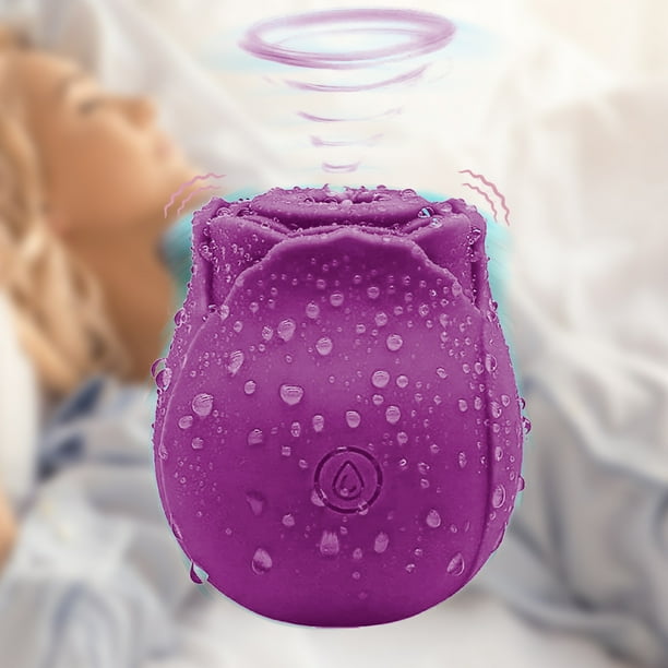 Vibrador de succión del clítoris Masajeador vaginal portátil Mujer Juguete  sexual (Púrpura A) Ehuebsd Cuidado Belleza